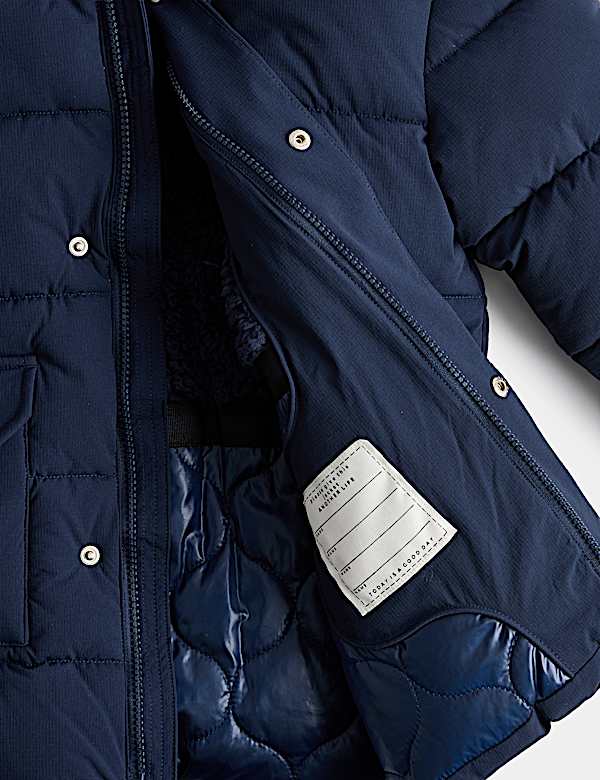 Longline Padded Coat (2-8 Yrs)