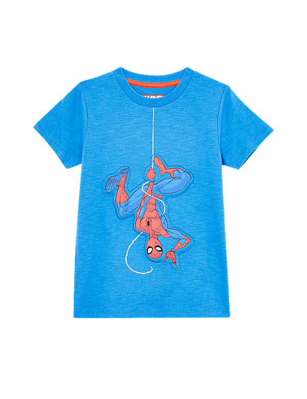 Pure Cotton Spider-Man™ T-Shirt (2-7 Yrs)