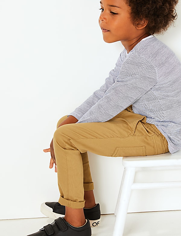 Woven Drawstring Trousers (3 Months - 7 Years)