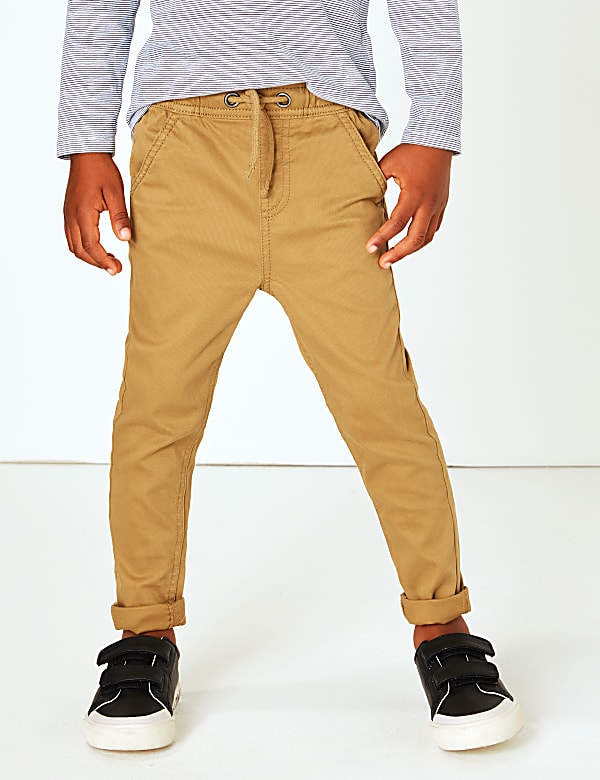 Woven Drawstring Trousers (3 Months - 7 Years)