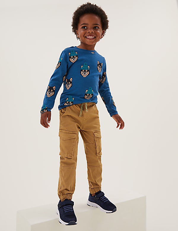Cotton Rich Cargo Trousers (2-7 Yrs)