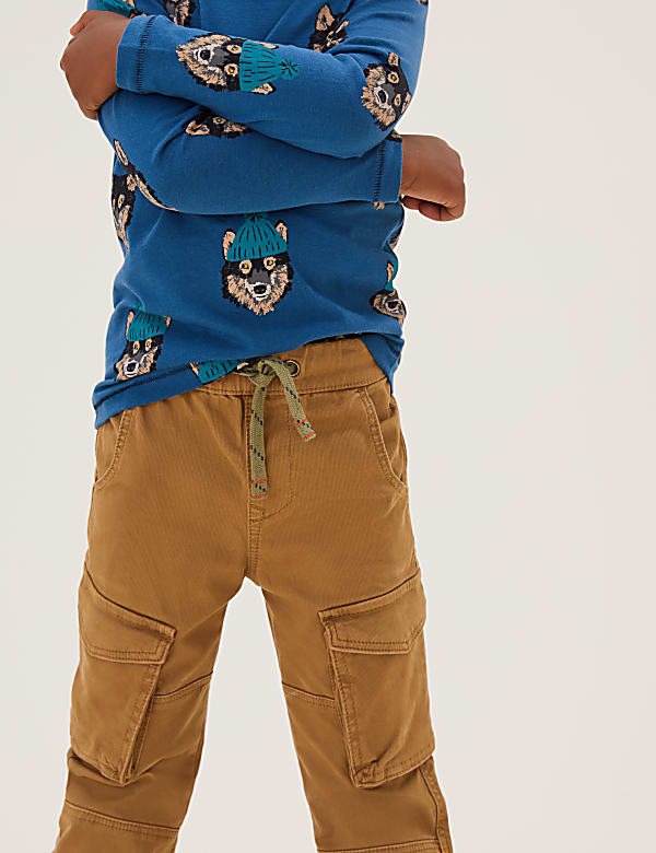 Cotton Rich Cargo Trousers (2-7 Yrs)