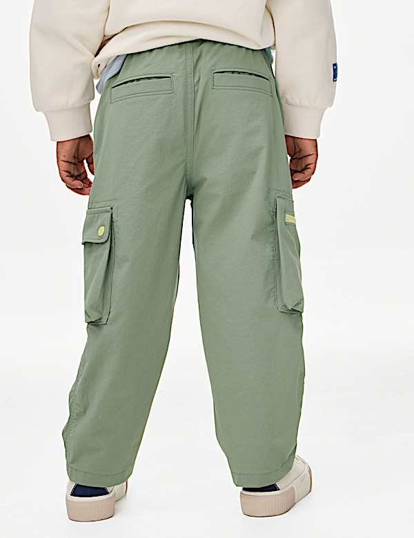 Elasticated Waist Cargo Trousers (2-8 Yrs)