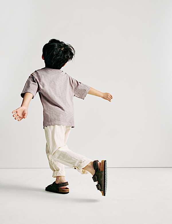 Linen Rich Trousers (2-8 Yrs) - DE