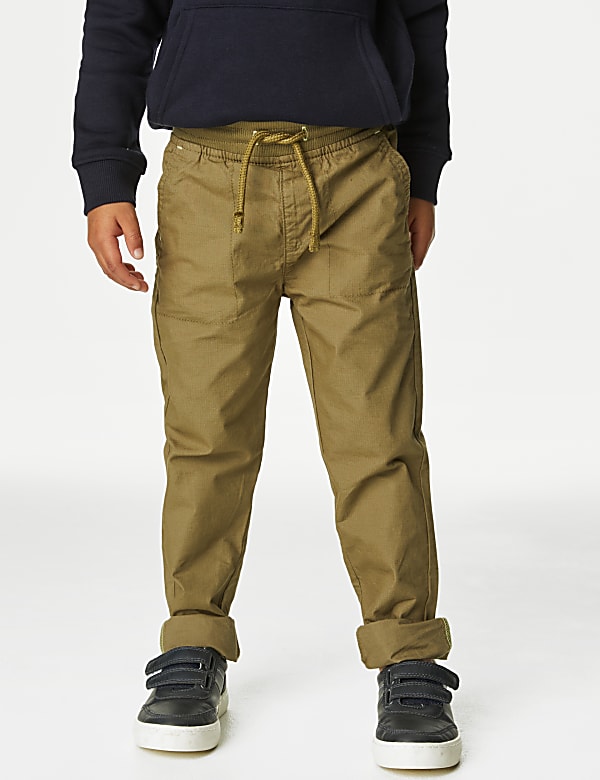 2pk Cotton Rich Trousers