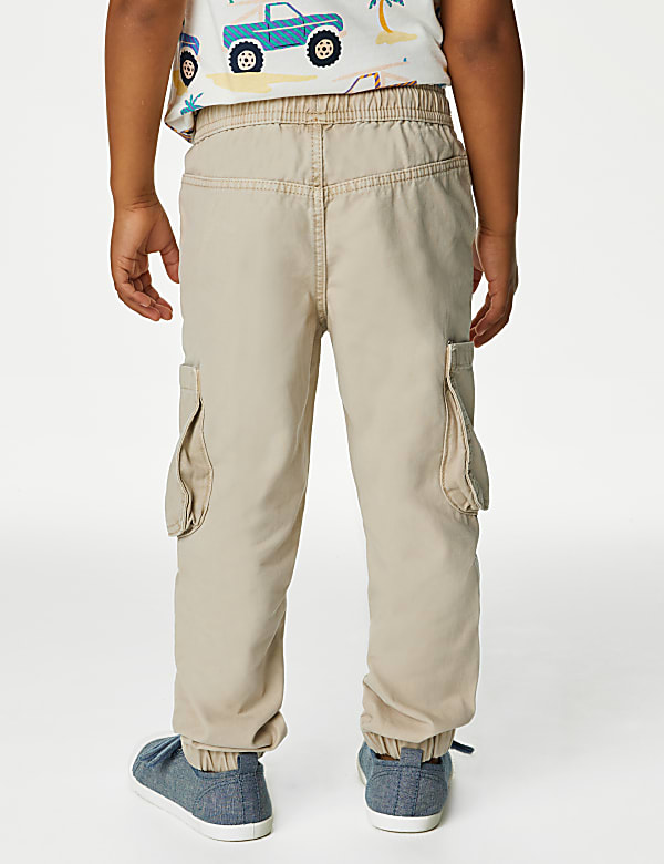 Pure Cotton Cargo Trousers