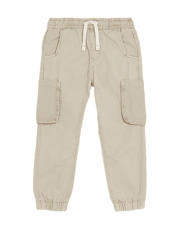 Pure Cotton Cargo Trousers
