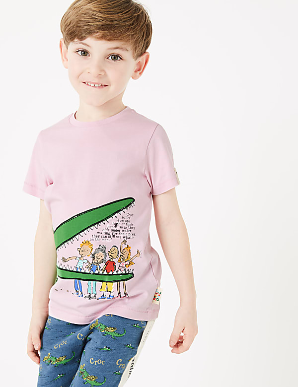 Roald Dahl&trade; & NHM&trade; Crocodile T-Shirt
