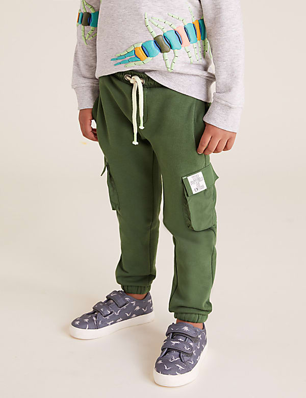 Cotton Cargo Joggers