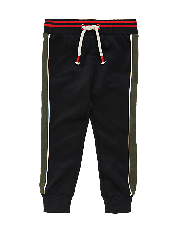 Cotton Side Stripe Joggers (2-7 Yrs)