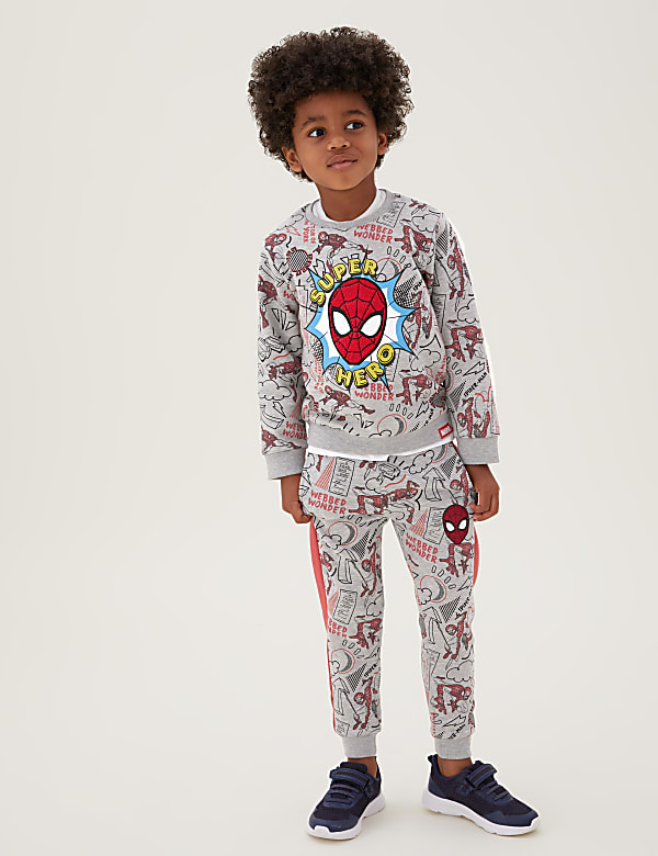 Cotton Rich Spider-Man™ Joggers (2-7 Yrs)
