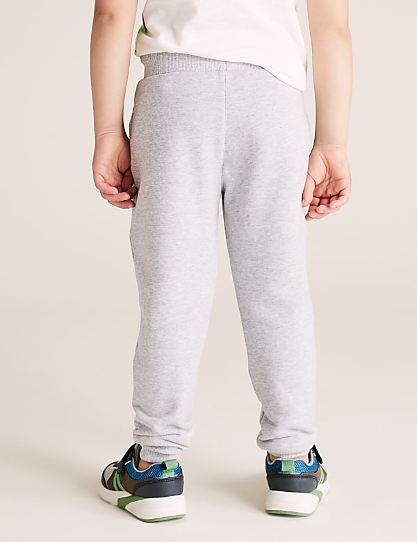 2pk Cotton Rich Joggers (2-7 Yrs)