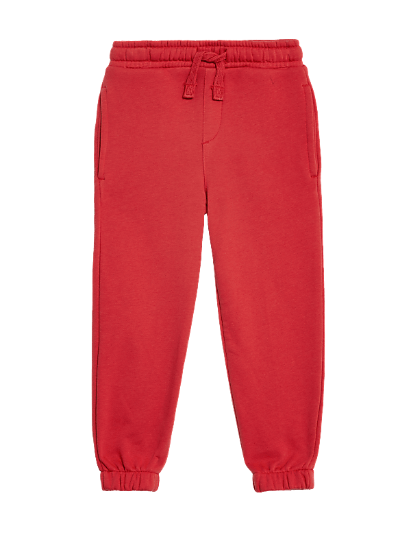 Cotton Rich Draw Cord Joggers (3 Mths - 7 Yrs)