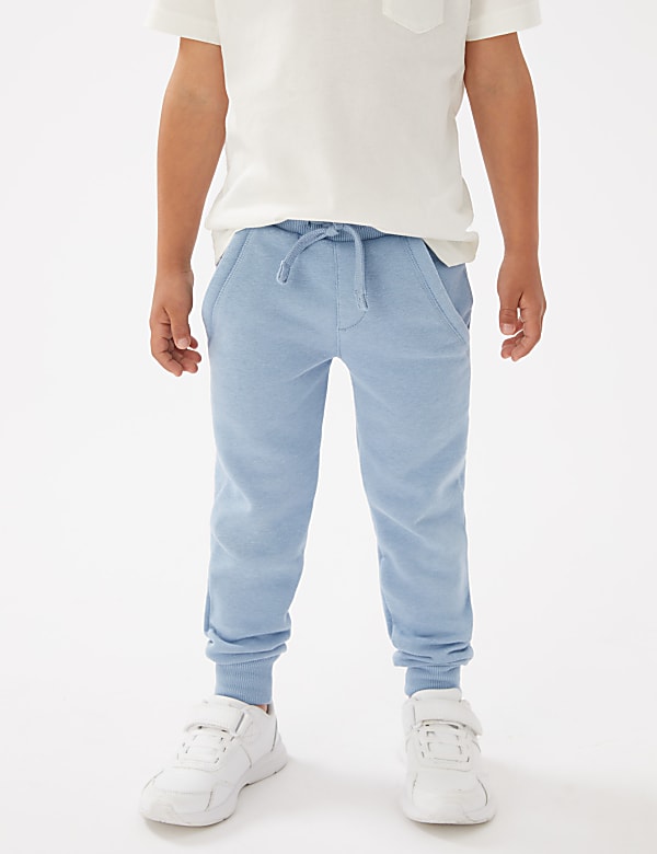 Cotton Rich Draw Cord Joggers (3 Mths - 7 Yrs)