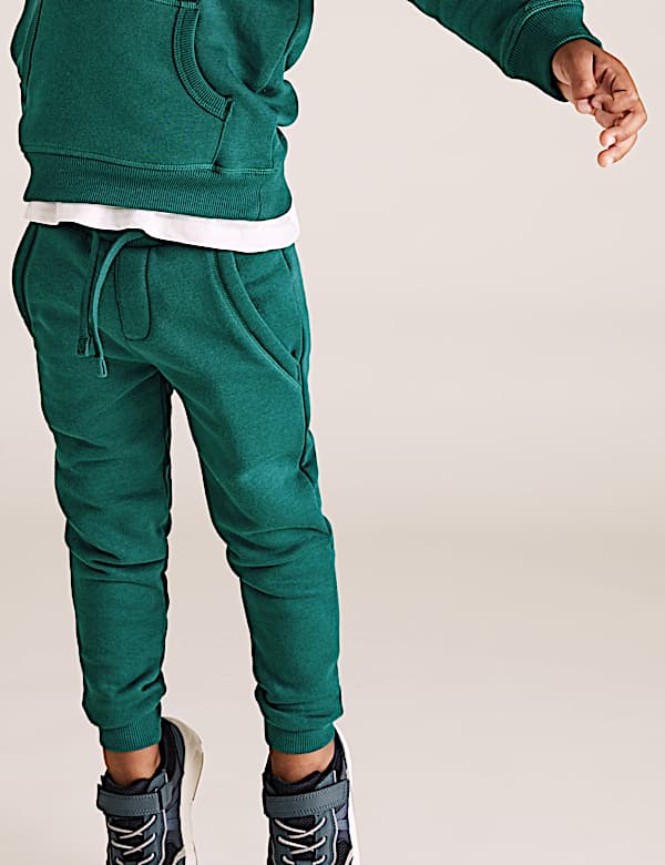 Cotton Rich Draw Cord Joggers (3 Mths - 7 Yrs)