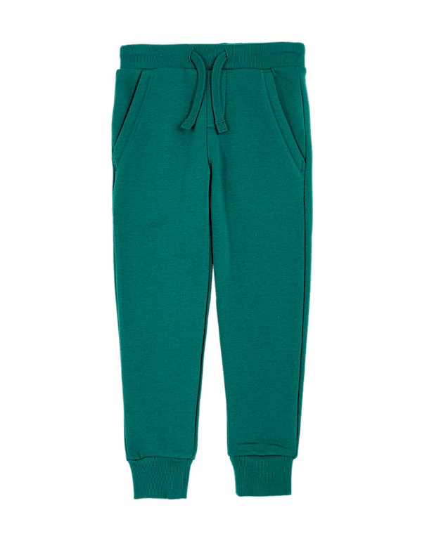 Cotton Rich Draw Cord Joggers (3 Mths - 7 Yrs)