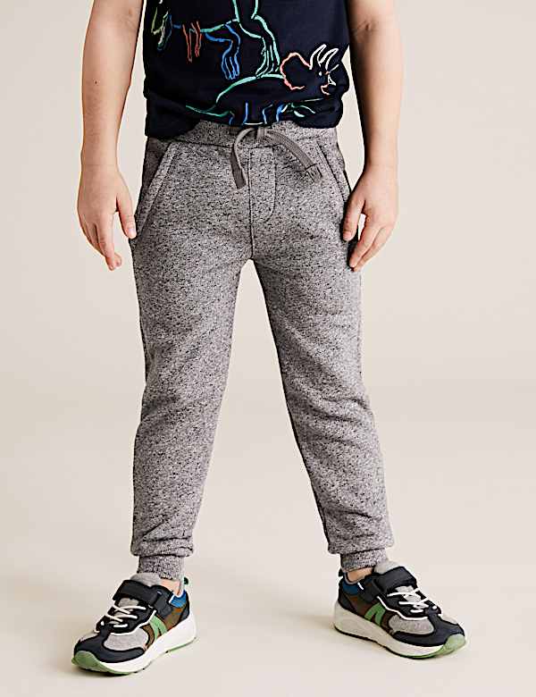 Cotton Rich Draw Cord Joggers (3 Mths - 7 Yrs)