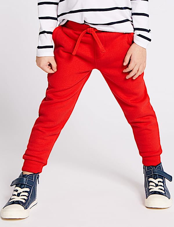 Cotton Rich Draw Cord Joggers (3 Mths - 7 Yrs)
