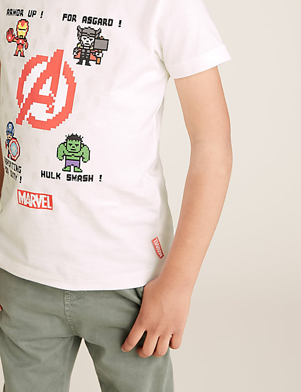 Pure Cotton Marvel Avengers™ T-Shirt (2-7 Yrs)