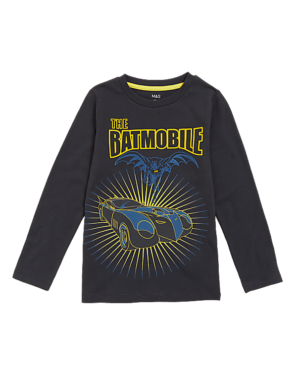 Pure Cotton Batman™ Batmobile Top (2-7 Yrs)