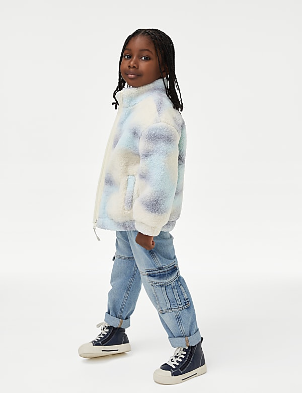 Borg Printed Jacket (2-8 Yrs) - DK