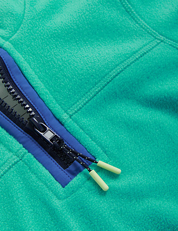 Zip Fleece Top