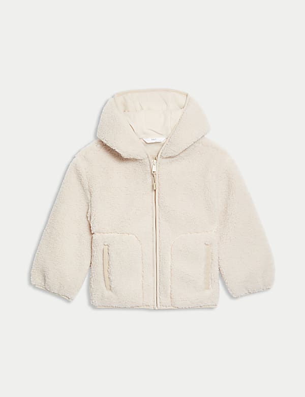 Fleece Zip Through Hooded Top (2-8 Yrs) - HK