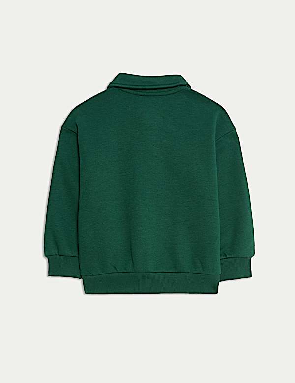 Cotton Rich Patterned Sweatshirt (2-10 Yrs)