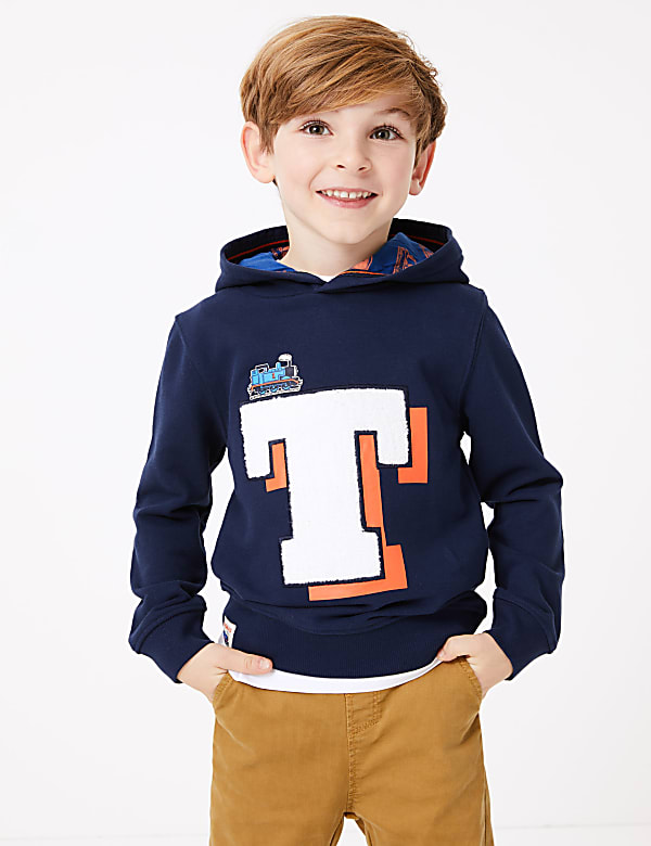 Cotton Rich Thomas™ Boucle Hoodie (2-7 Years)