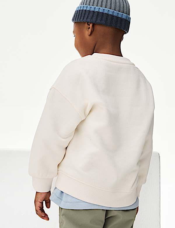 Cotton Rich Utility Sweatshirt (2-8 Yrs) - NL