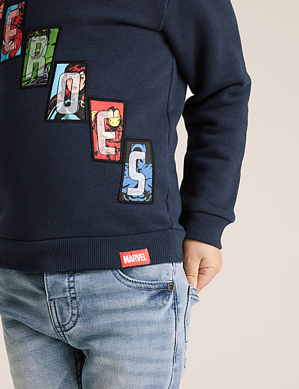 Cotton Rich Marvel Heroes™ Sweatshirt