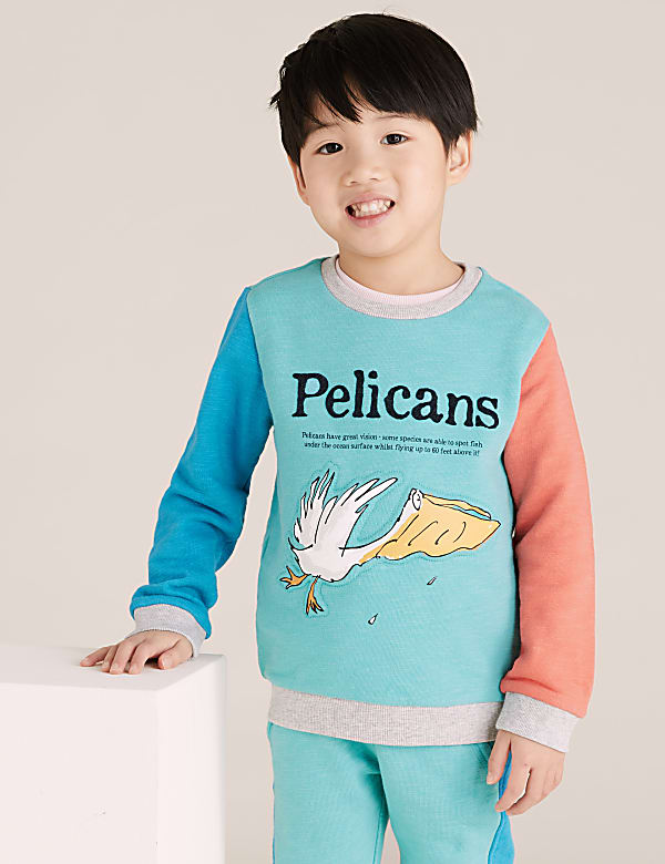 Roald Dahl™ & NHM™ Pelican Sweatshirt