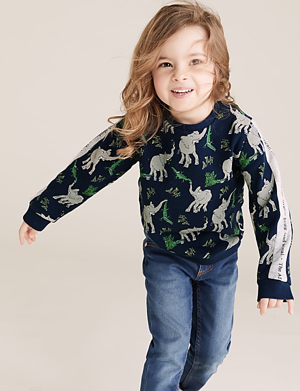 Roald Dahl™ & NHM™ Elephant Sweatshirt