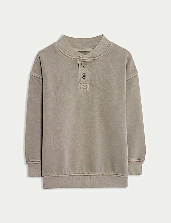 Cotton Rich Sweatshirt (2-8 Yrs) - FI