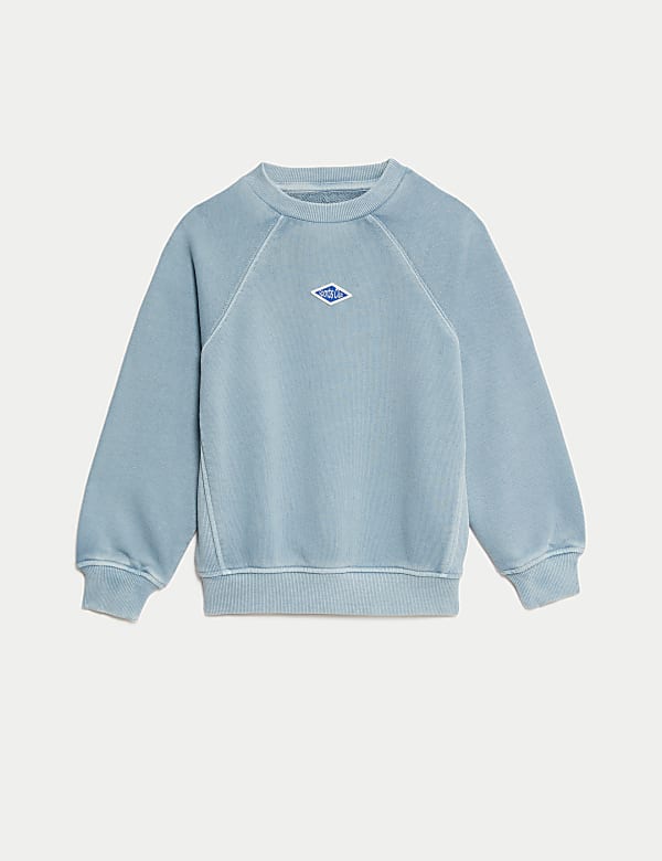 Sudadera 100% algod&oacute;n con texto (2-8 a&ntilde;os) - US