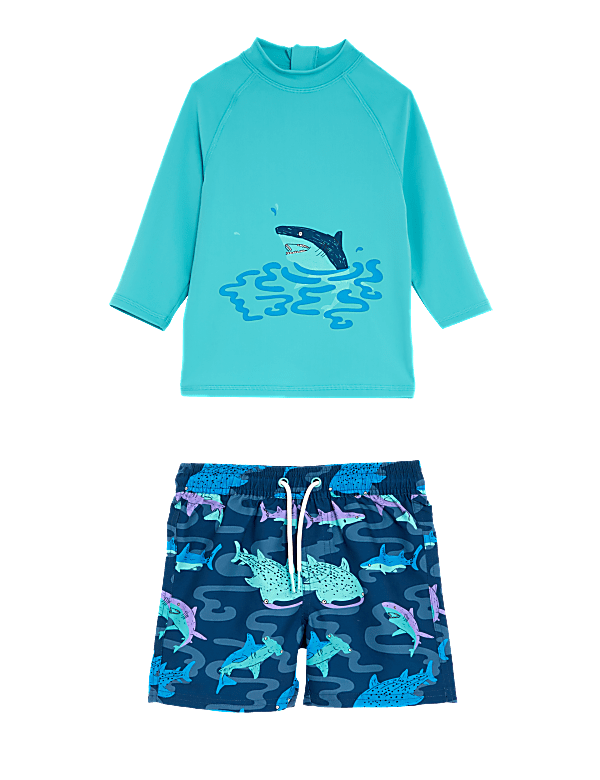 2pc Shark Swim Set