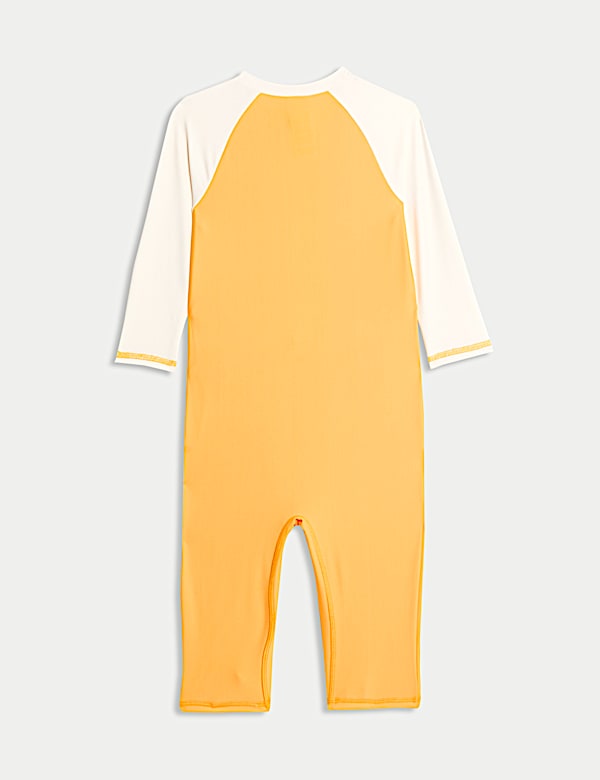 Colourblock  3/4 Sleeve All In One (2-8 Yrs)
