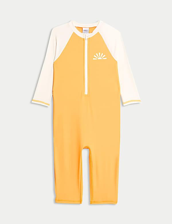 Colourblock Long Sleeve All In One 2 8 Yrs