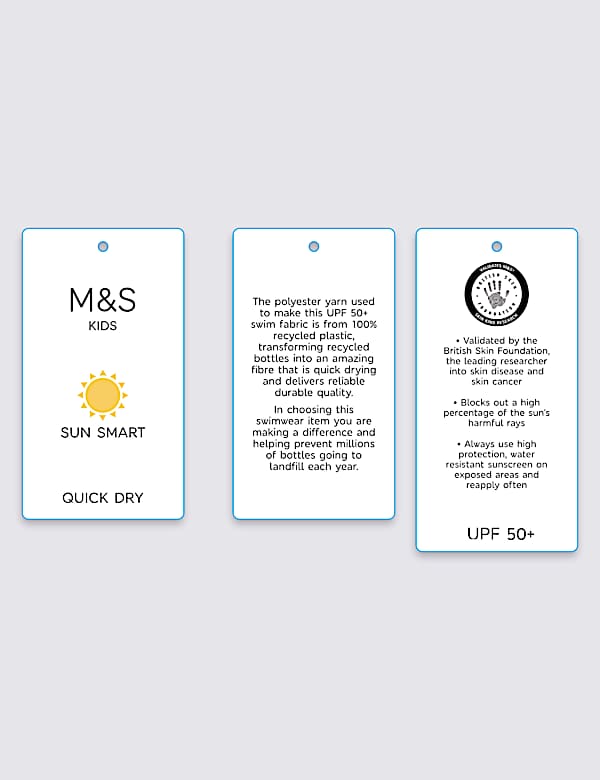 Sustainable Dinosaur Print Swim Shorts (3 Months - 7 Years)