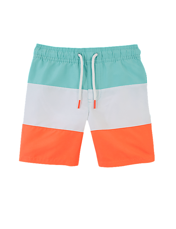 Colour Block Swim Shorts (2-7 Years)