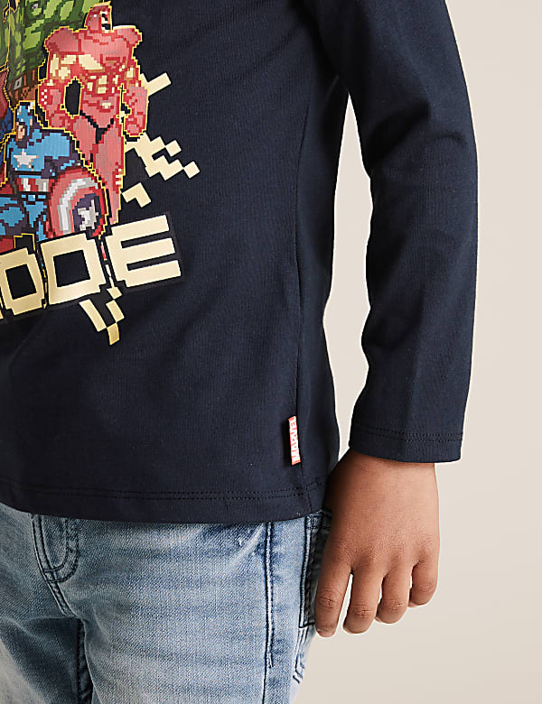 Pure Cotton Marvel™ Classic Mode Top (2-7 Yrs)