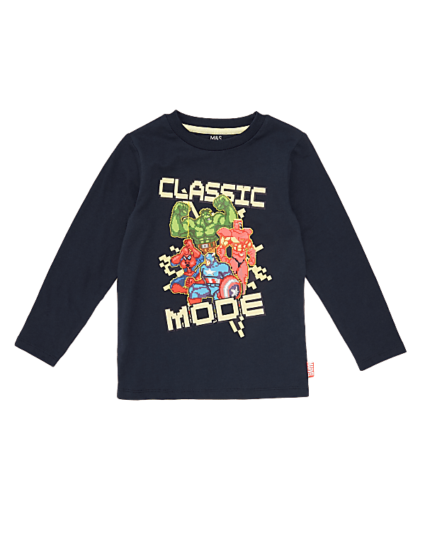 Pure Cotton Marvel™ Classic Mode Top (2-7 Yrs)