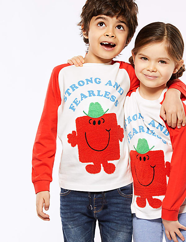 Pure Cotton Mr Strong™ Top (2-7 Yrs)