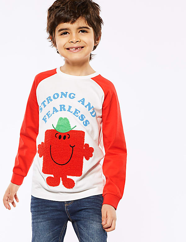 Pure Cotton Mr Strong™ Top (2-7 Yrs)