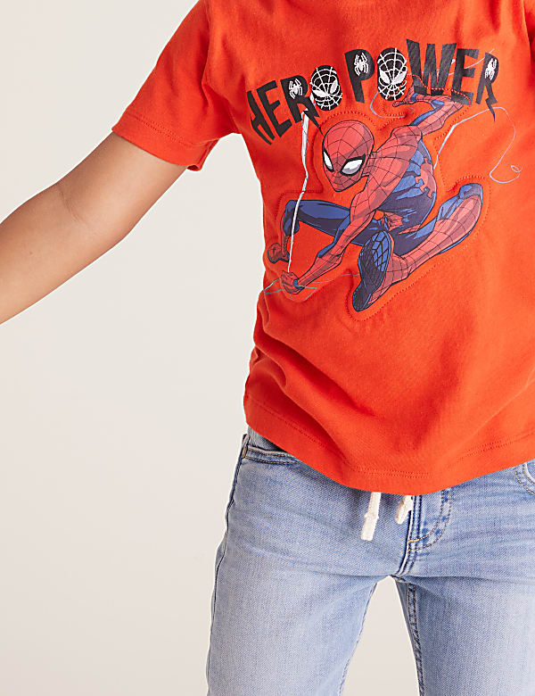 Pure Cotton Spider-Man&trade; 3D T-Shirt