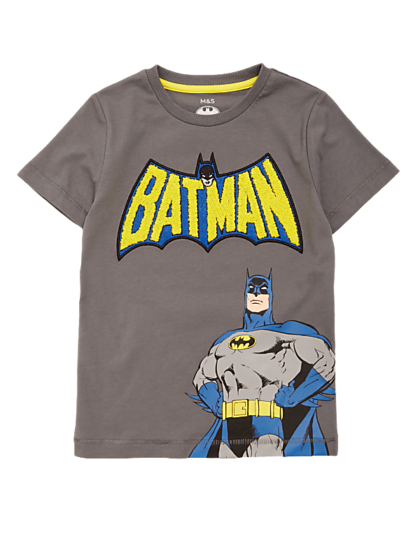 Pure Cotton Batman™ T-Shirt (2-7 Yrs)