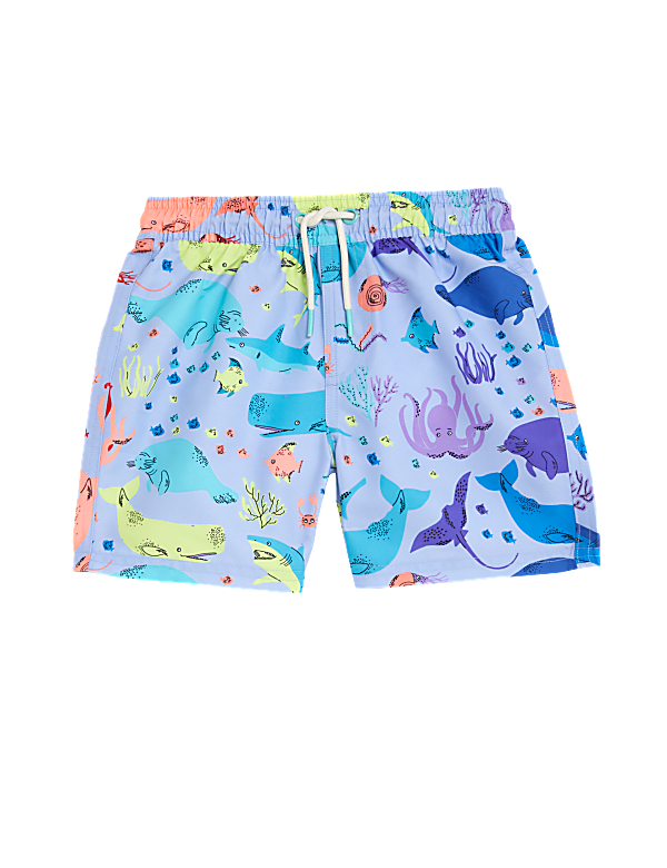 Sea Creature Swim Shorts (2-8 Yrs)