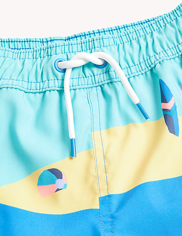 Buy Beach Scene Swim Shorts 2 8 Yrs at Marks Spencer
