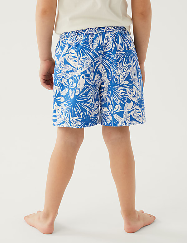Buy Mini Me Tropical Swim Shorts 2 7 Yrs at Marks Spencer