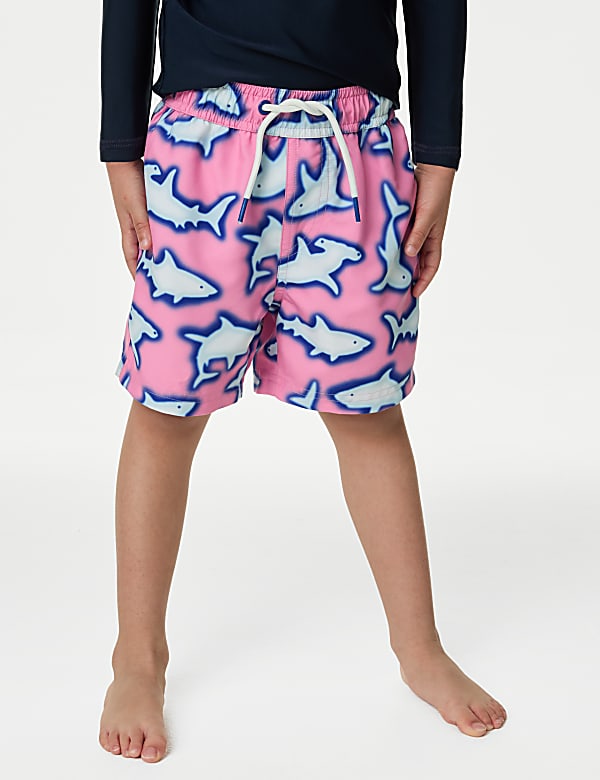 Shark Swim Shorts (2-8 Yrs) - US